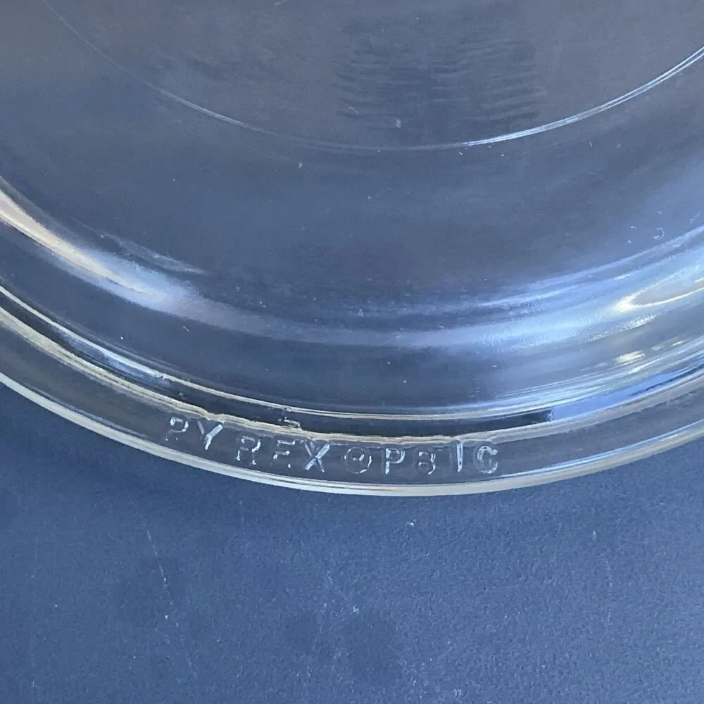 CorningWare P-81-B 1 Pint Casserole Blue Floral Ceramic with Glass Lid